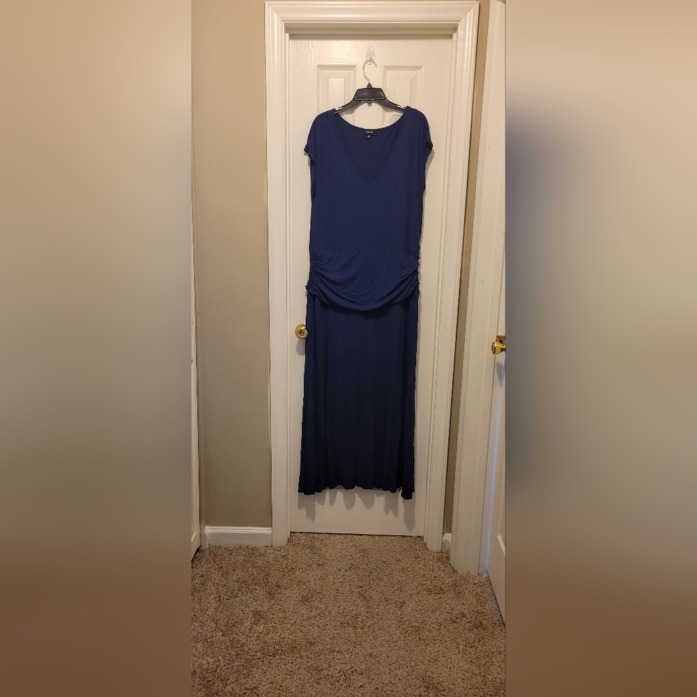 TORRID Navy Blue Maxi Dress size 2X